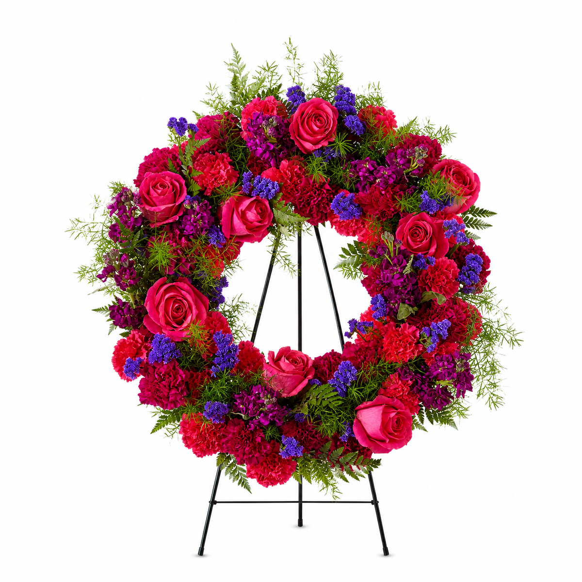 Pink Passion Remembrance Wreath