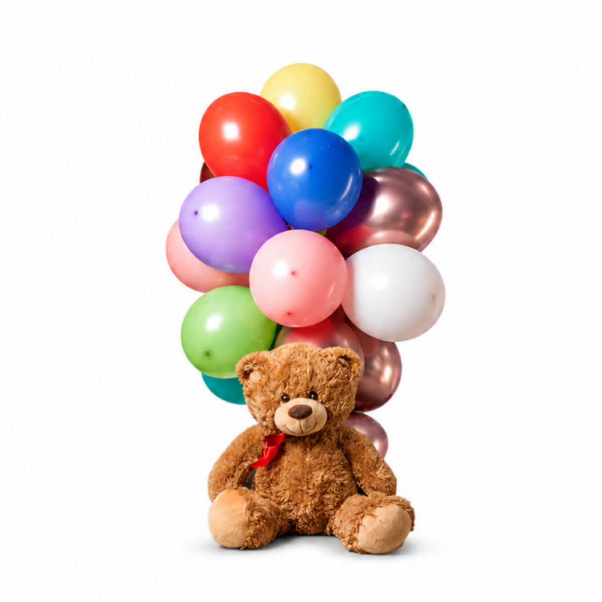 Teddy & Balloons Delight