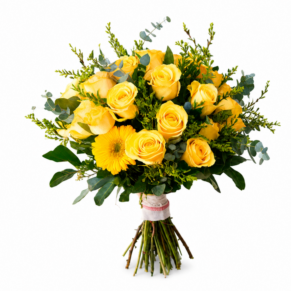 All Yellow Blooms Bouquet