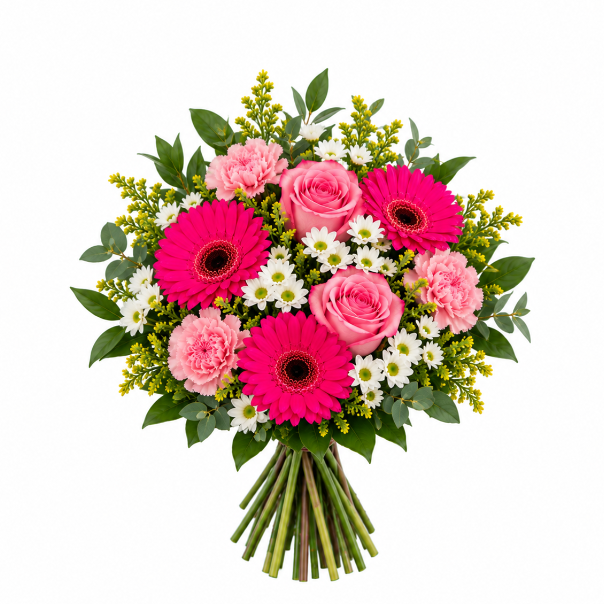 Hot Pink Blooms Bouquet