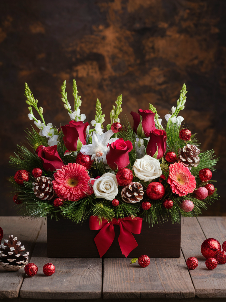 Woodland Christmas Bloom