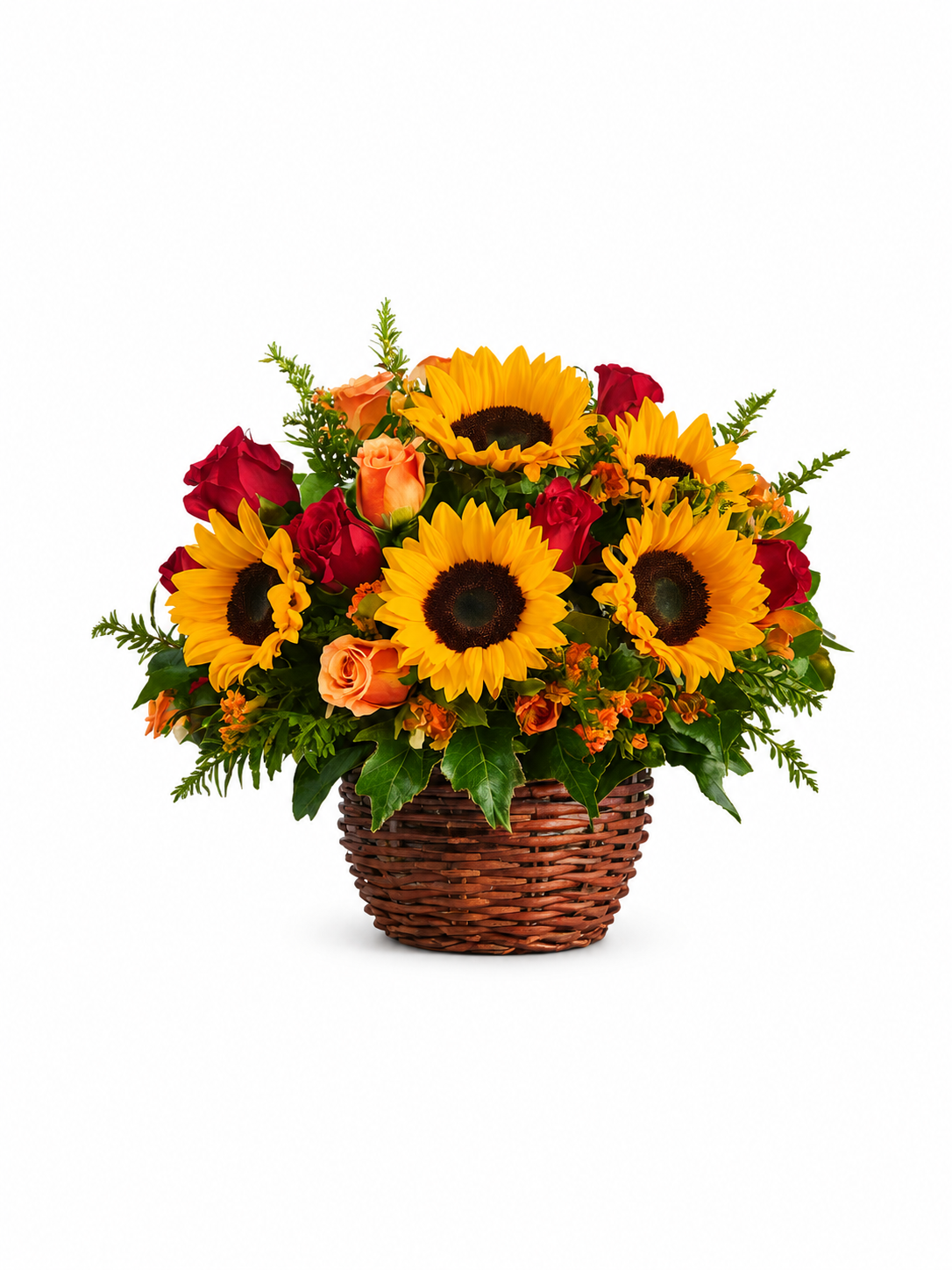Autumn Splendor Floral Basket