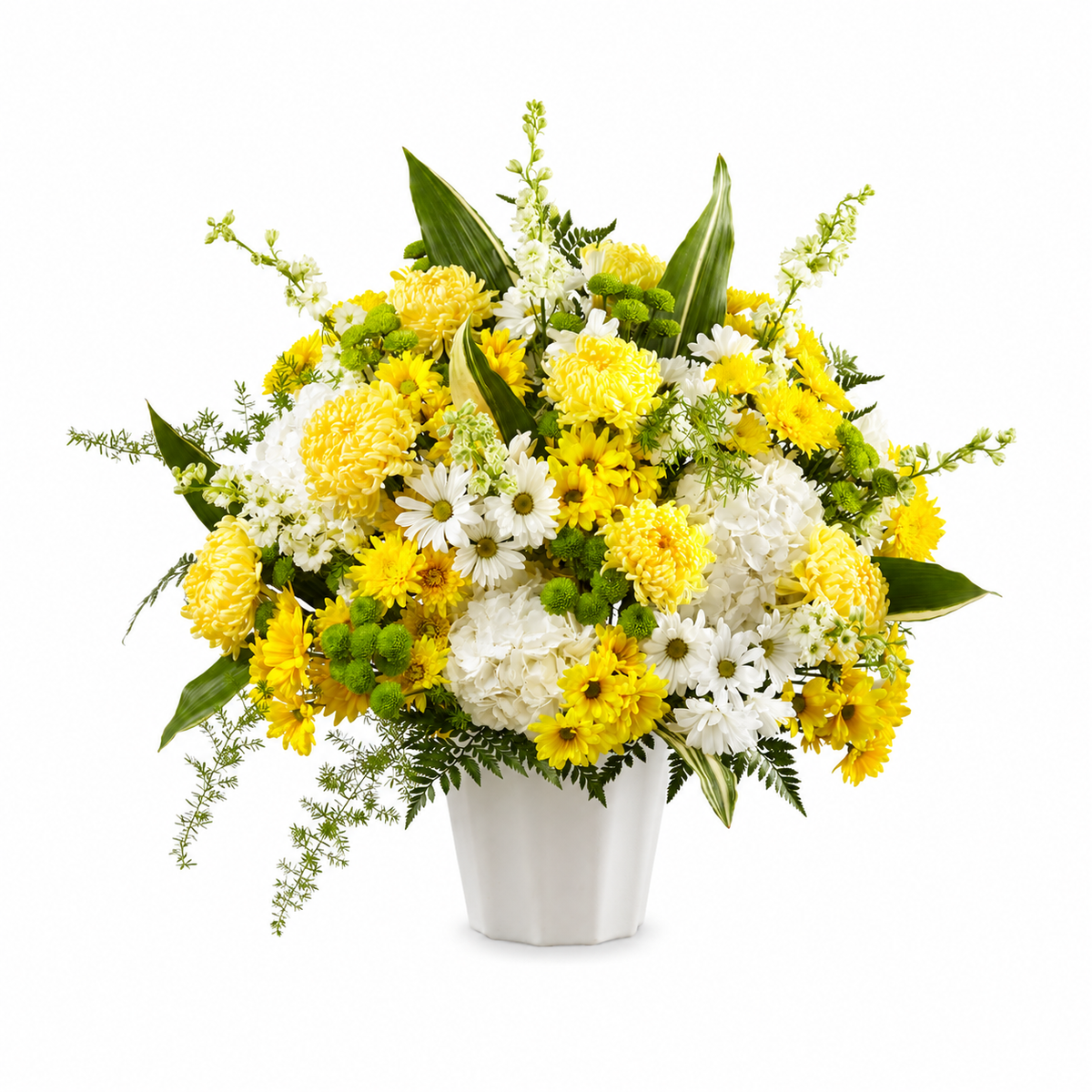 Gentle Sunshine Sympathy Arrangement