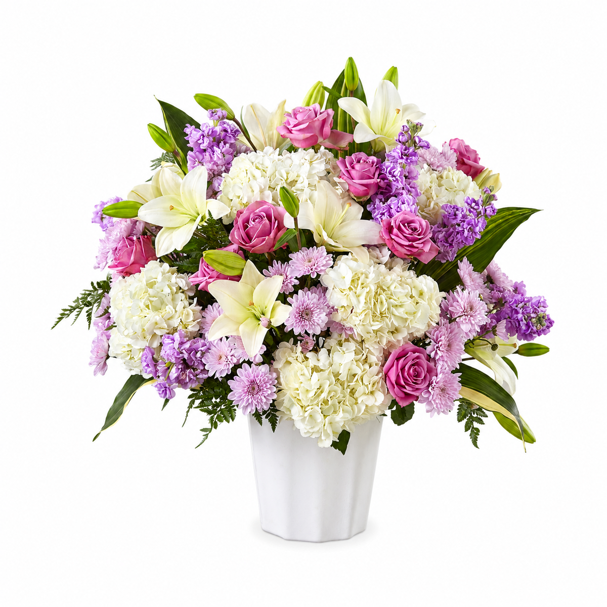 Lavender Farewell Sympathy Arrangement