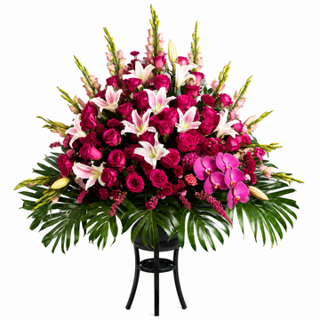 Radiant Hot Pink Elegance
