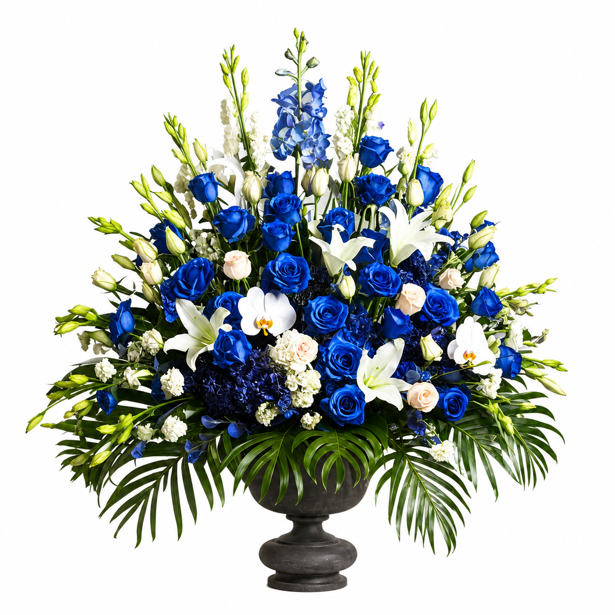 Luminous Azure Elegance