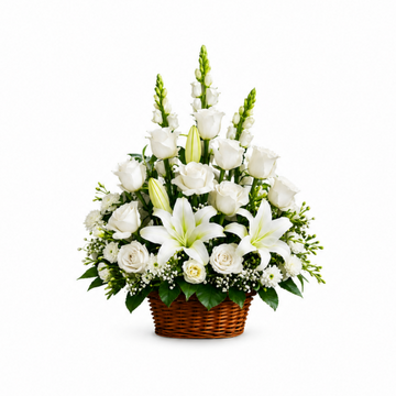 Elegant Tranquility Sympathy Basket