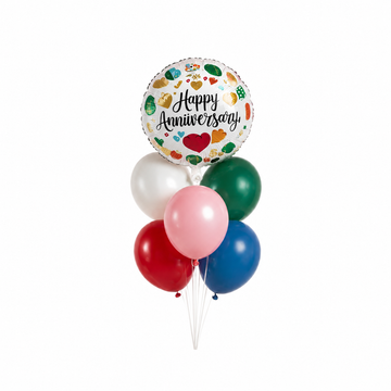 Happy Anniversary Balloon Bouquet