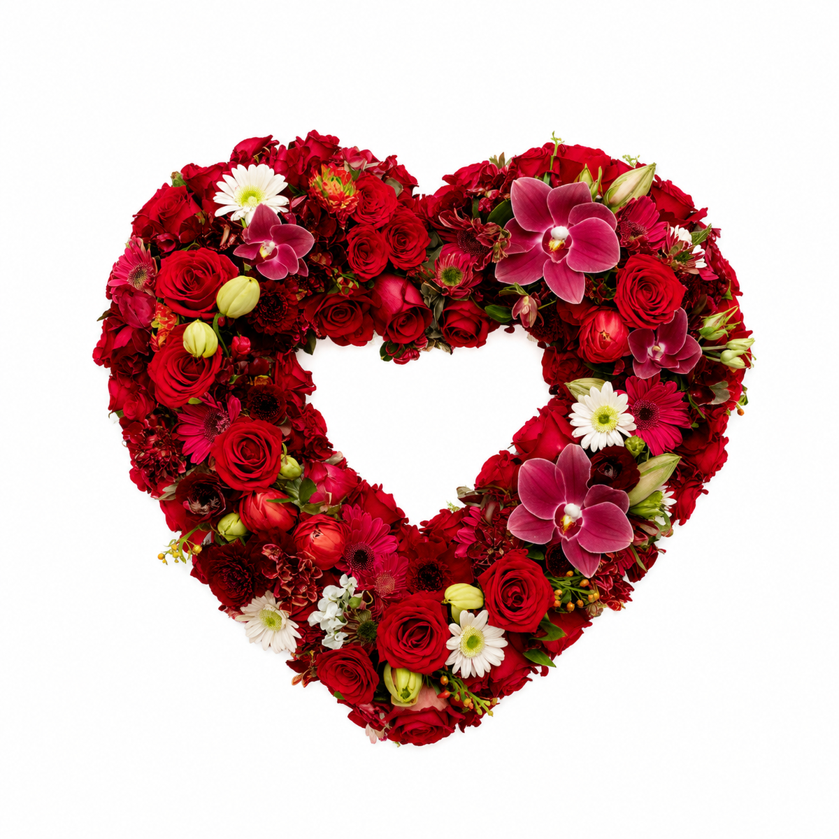 Everlasting Red Heart