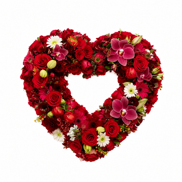 Everlasting Red Heart