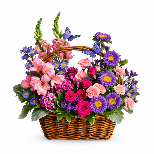 Country Basket Blooms