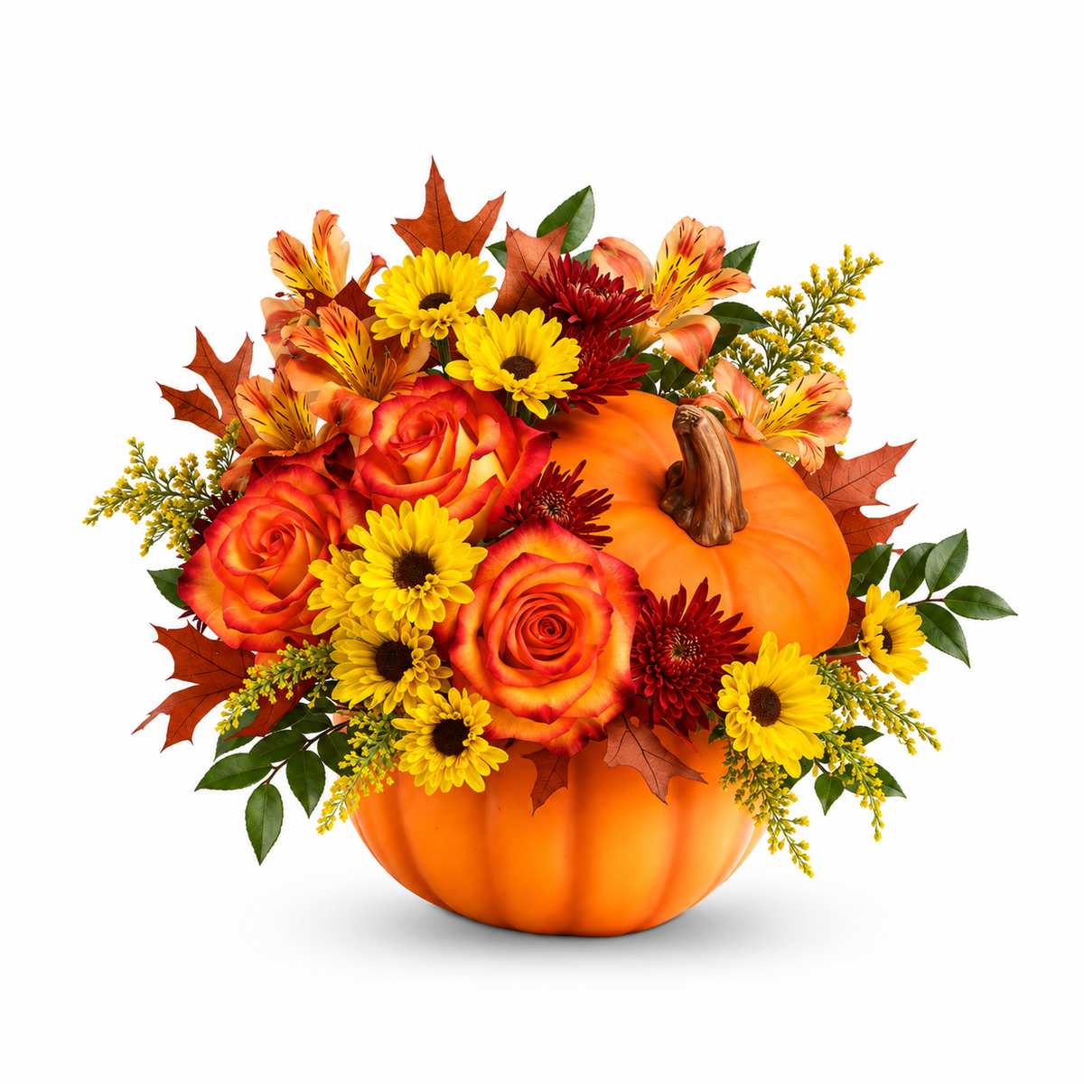 Teleflora's Warm Fall Wishes Bouquet