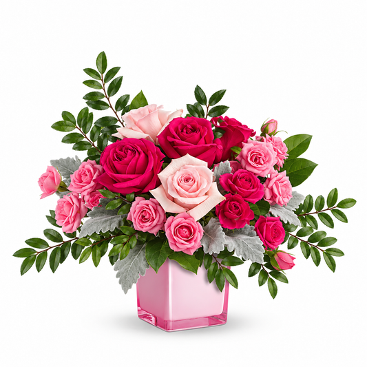Teleflora's Pink Power Bouquet