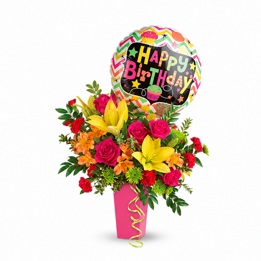 Birthday Bash Bouquet DX