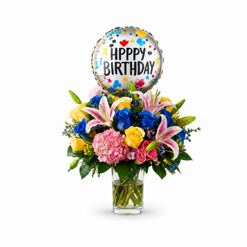 Festive Birthday Burst