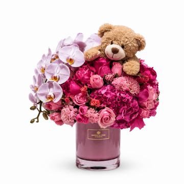 Pink Blossom & Teddy Joy
