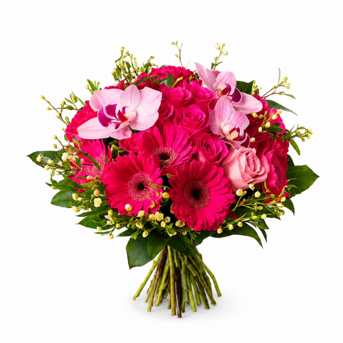 Hot Pink Premium Blooms Bouquet
