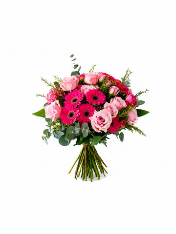Hot Pink Blooms Bouquet