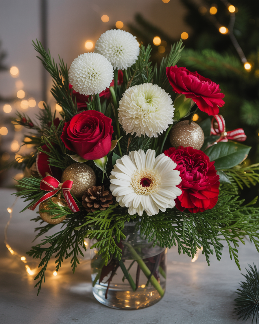 Christmas Cheer Vase