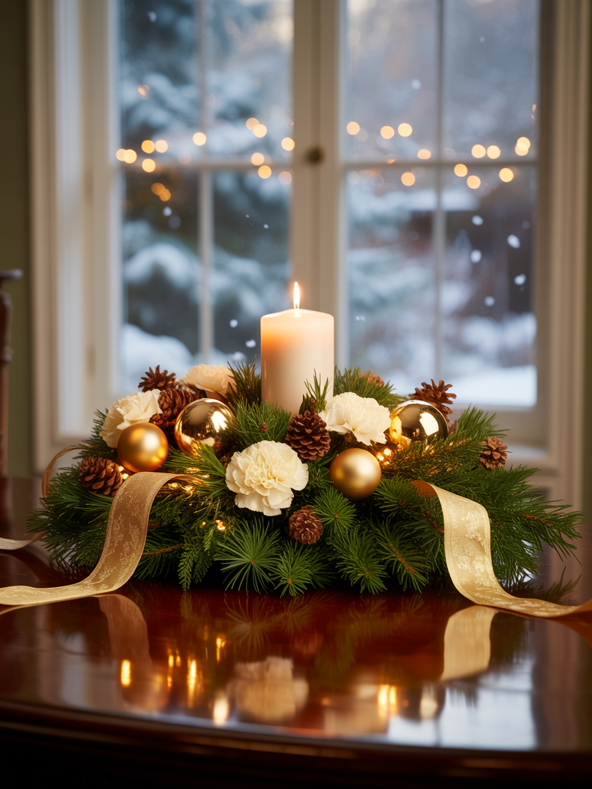 Festive Holidays Centerpiece