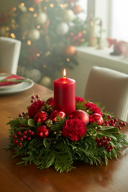 Festive Radiance Centerpiece