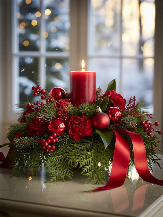 Festive Radiance Centerpiece