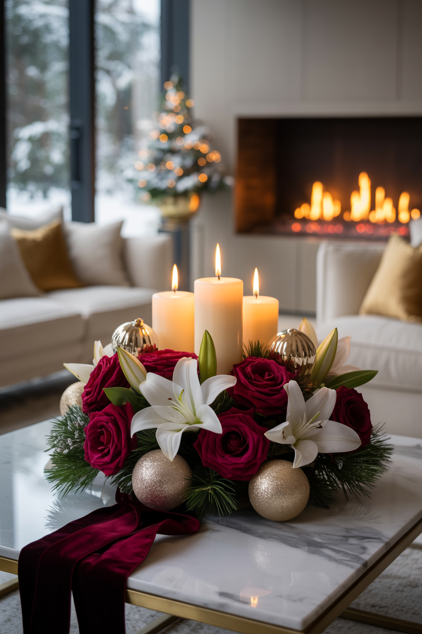 Christmas Centerpiece Elegance