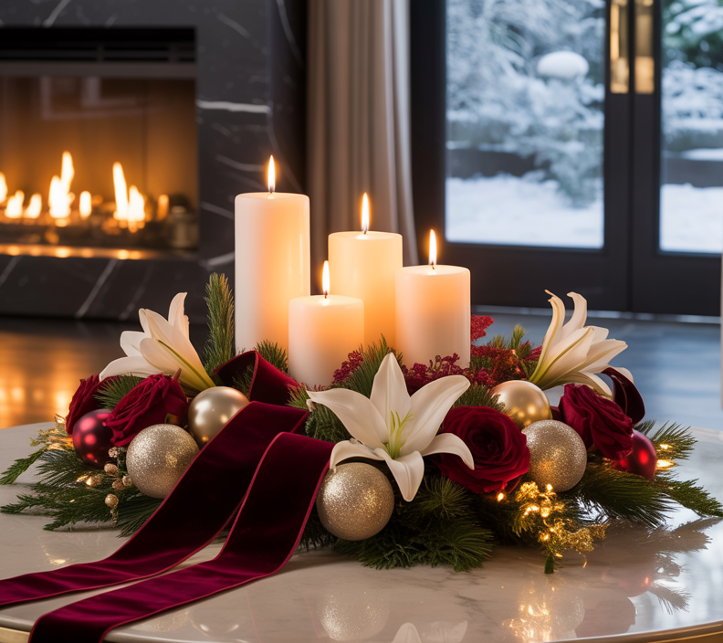 Christmas Centerpiece Elegance