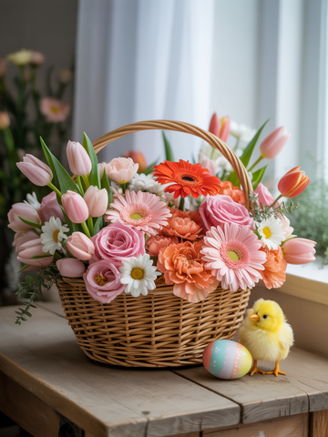 Sunset Easter Basket