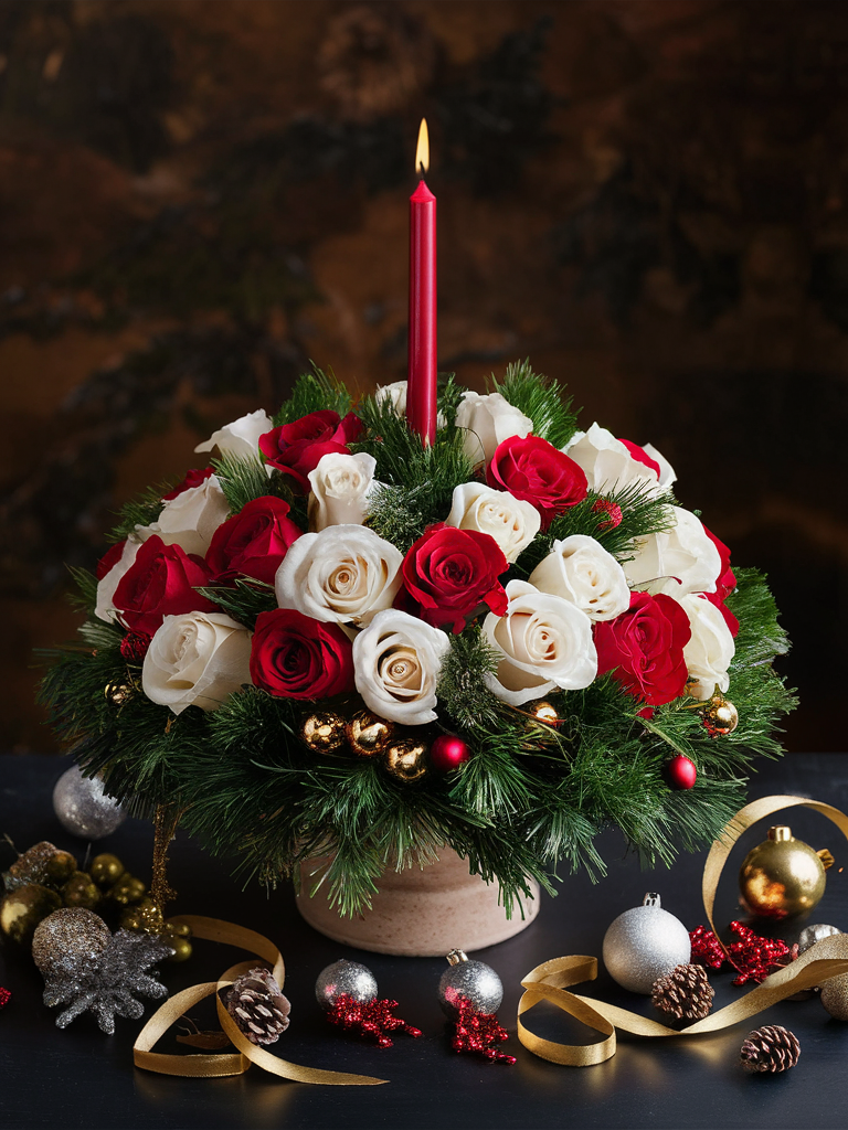 Christmas Centerpiece Elegance