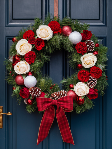 Winter Elegance Christmas Wreath