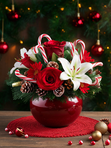 Festive Cheer Holiday Arrangement